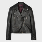 women lambskin leather biker jackets