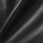 Women's Black Supple Feel Soft Slim Leather Shirt