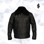 B3 Aviator Bomber Men Leather Jacket