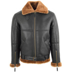 Original RAF Flying Sheepskin Jacket Tyler Brown Ginger