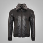 Mens B3 RAF Flight Aviator Jacket