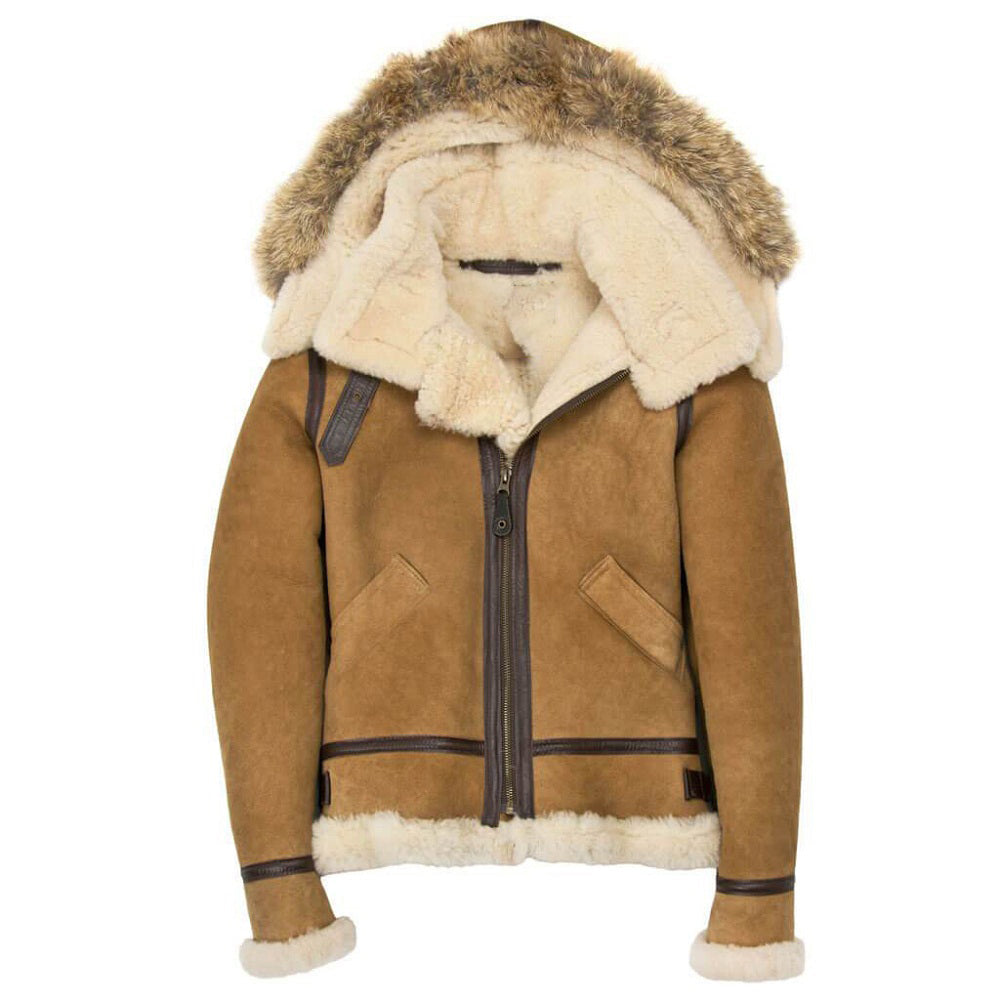 Women’s Hooded B3 Bomber Jacket