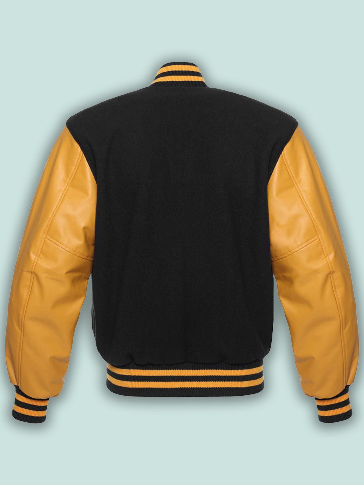 Black & Gold Varsity Jacket