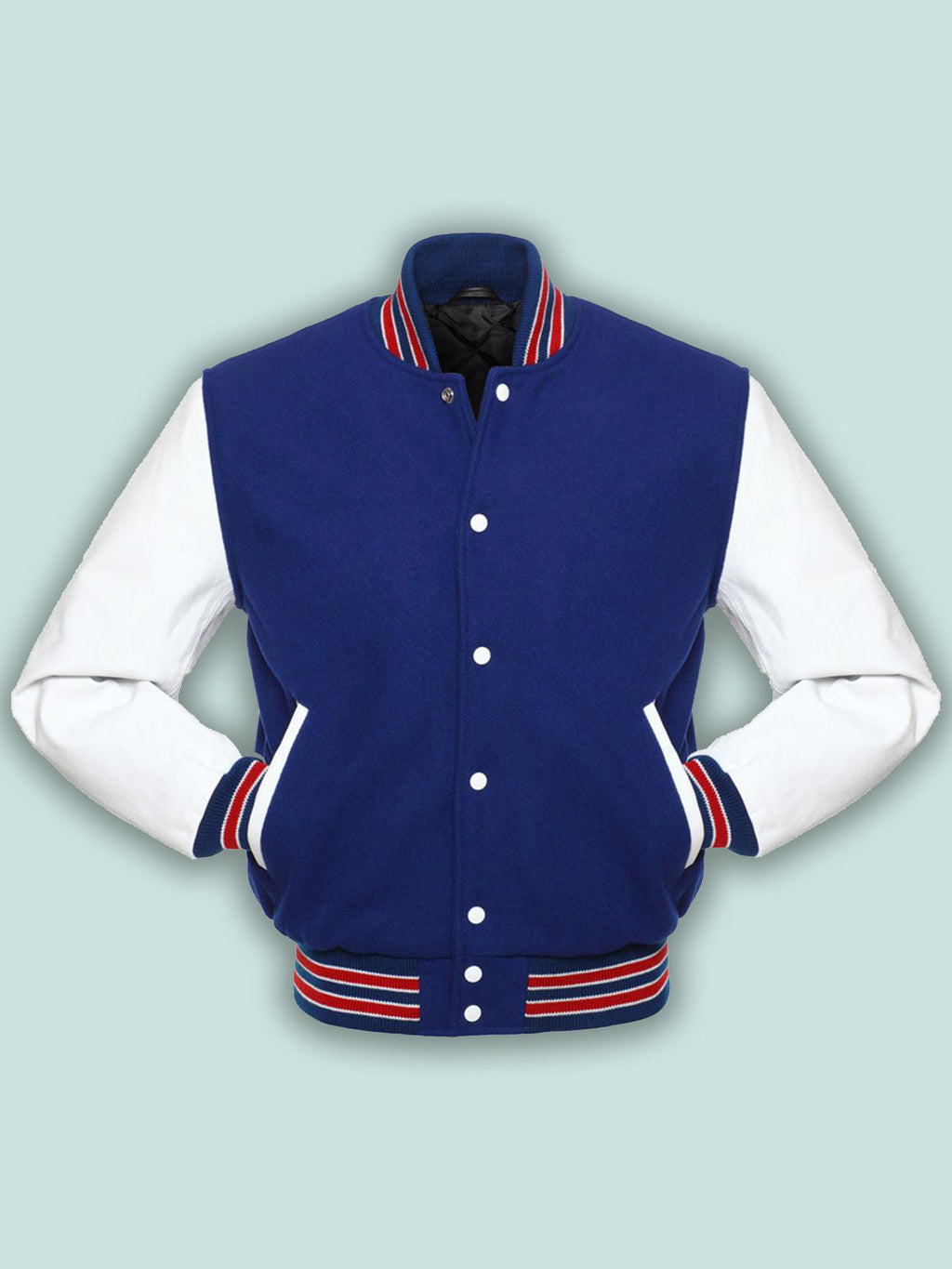 Royal Blue Varsity Jacket